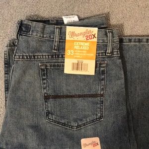 Men’s Wrangler Extreme Relaxed Jeans 38 X 34